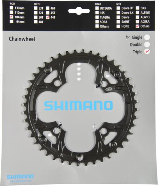 SHIMANO LÁNCKERÉK 44F FCM440