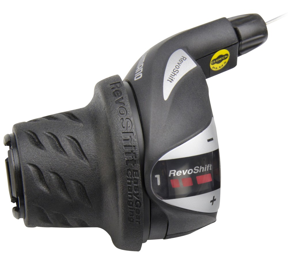 SHIMANO VÁLTÓMARKLAT REVOSHIFT  BAL TY 3-as frikciós BILINCSES DOBOZOS