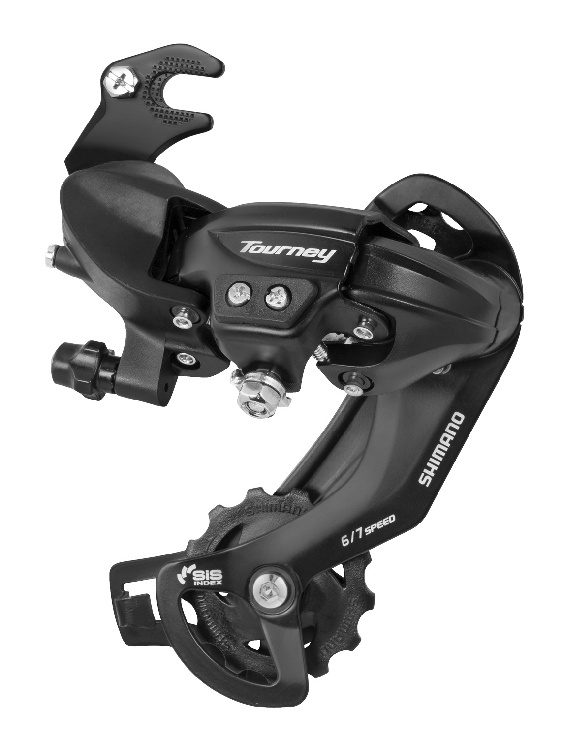 SHIMANO HÁTSÓ VÁLTÓ TY SGS, 6/7 SEBESSÉGES FÜLES