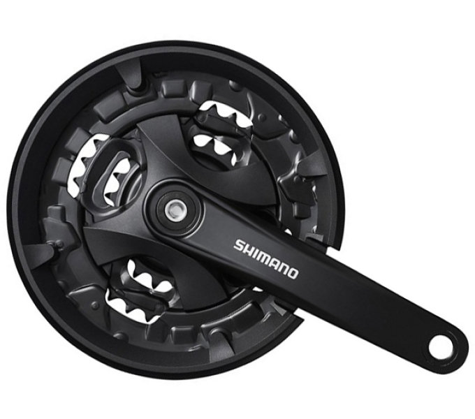 SHIMANO HAJTÓMŰ ALTUS 170MM-44X32X22F NÉGYSZÖGTENGELYES FEKETE 9-ES LV