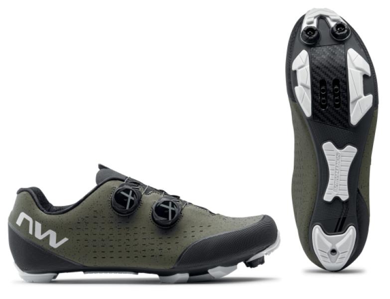 Cipő NORTHWAVE MTB REBEL 3 fluo sárga/fekete — 2