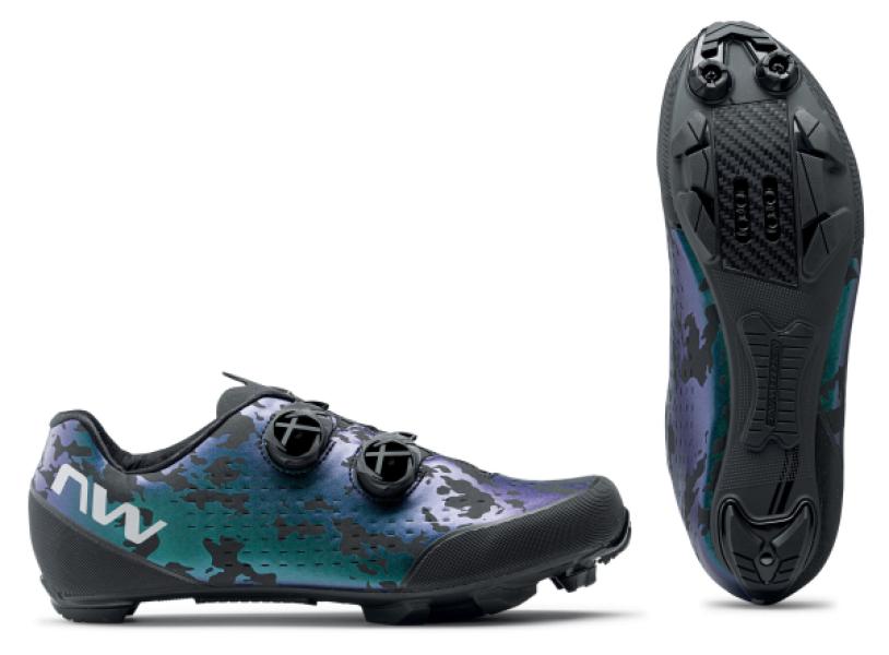Cipő NORTHWAVE MTB REBEL 3 fluo sárga/fekete — 3