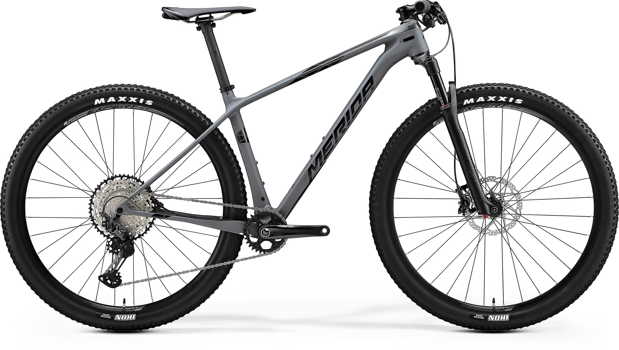 VÁZ MERIDA 2020 BIG.NINE CARBON XT M (17) MATT SZÜRKE