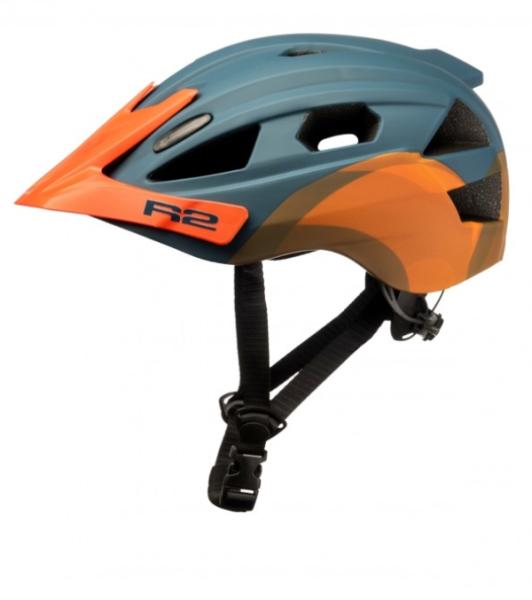 BUKÓSISAK R2 WHEELIE INMOLD, MATT KÉK, NEON NARANCS 56-58cm