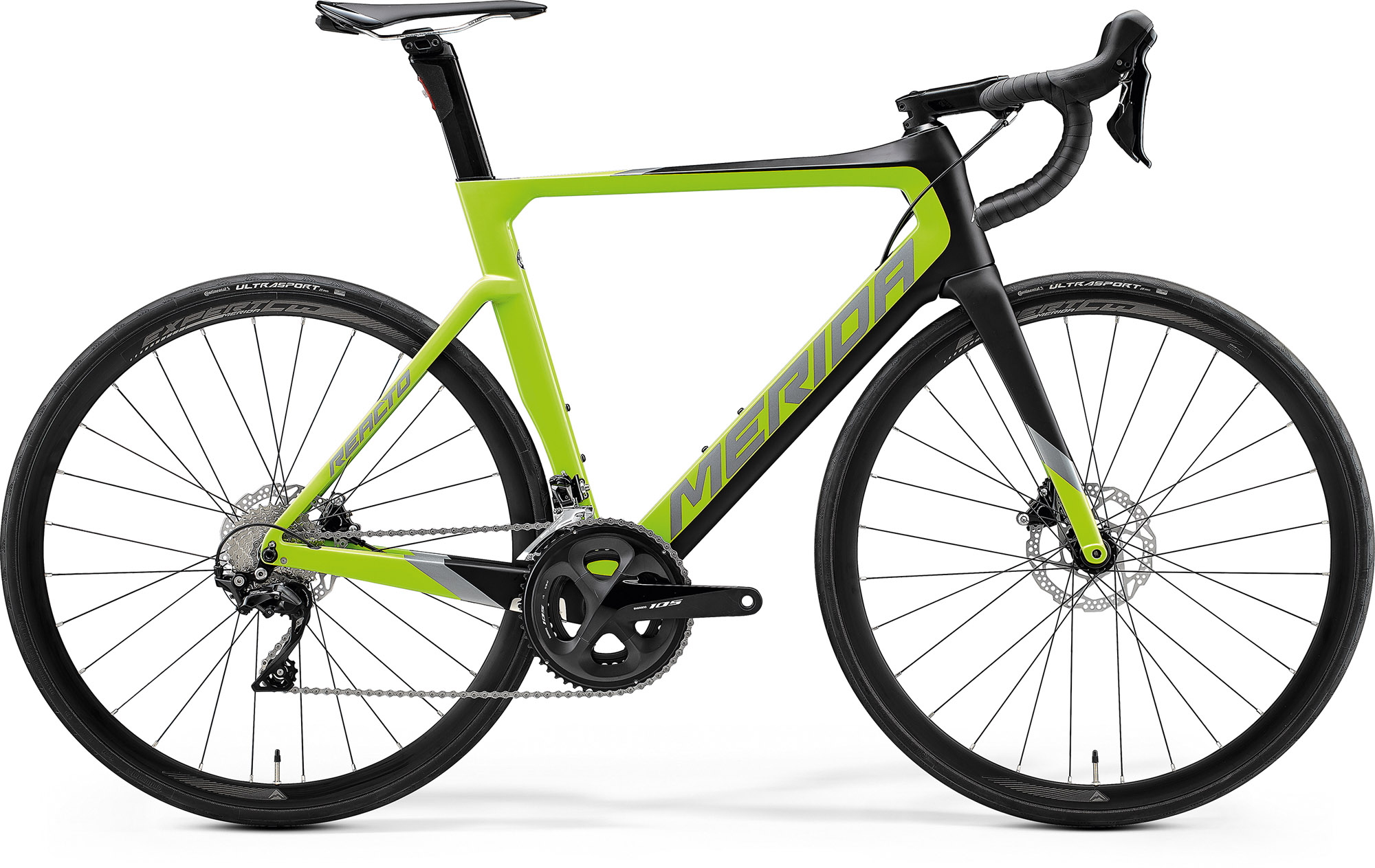 MERIDA 2020 REACTO DISC 4000 L(56) MATT FEKETE/FÉNYES ZÖLD