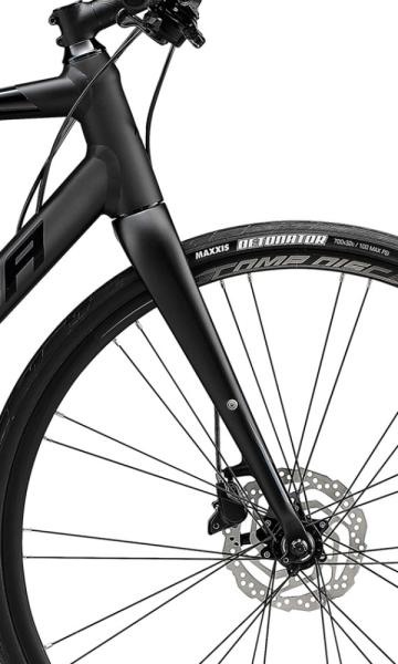 Villa MERIDA 2021 Speeder 400 selyem fekete CF2 carbon 1-1/8"/1.5"