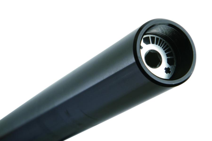 NYEREGCSŐ RUGÓS NCX 27,2X350MM HARD SUNTOUR FEKETE — 2