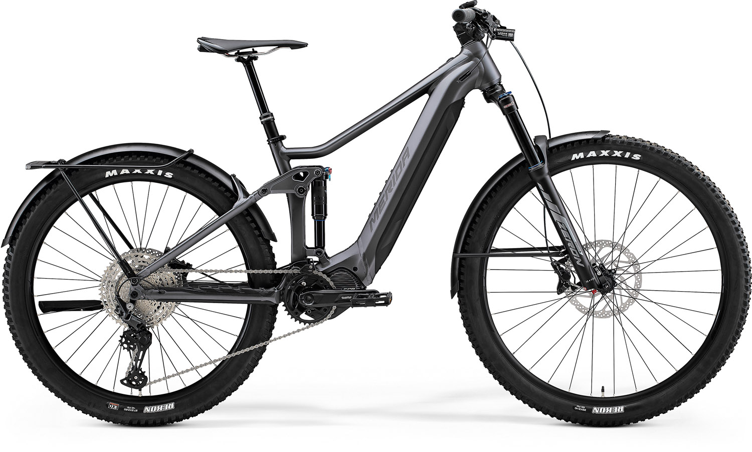 MERIDA 2022 eONE-FORTY 400 EQ M(41.5) SELYEM SÖTÉTEZÜST/FEKETE