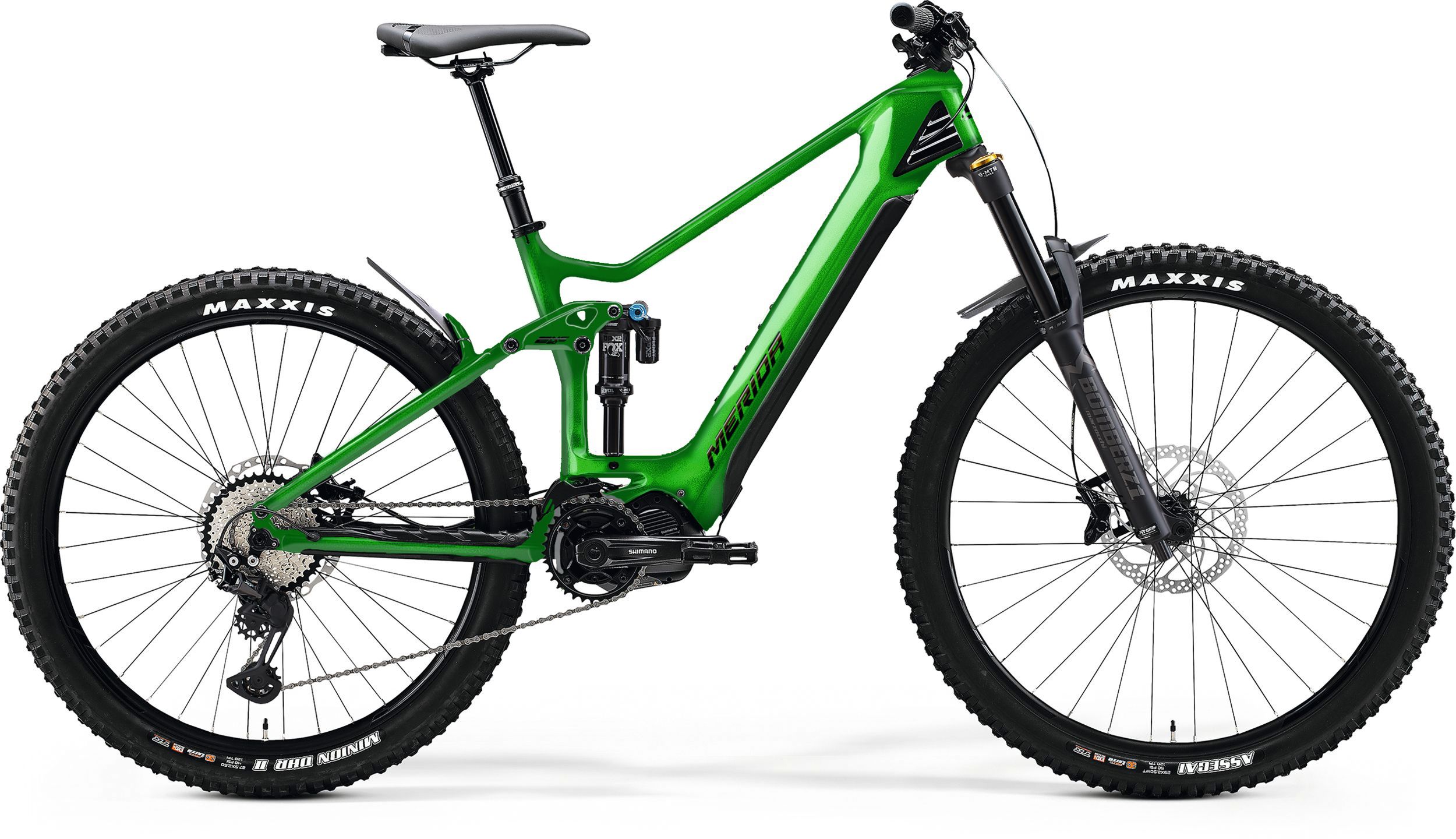 MERIDA 2022 eONE-SIXTY 8000 M(44) SELYEM ÖRÖKZÖLD (FEKETE)