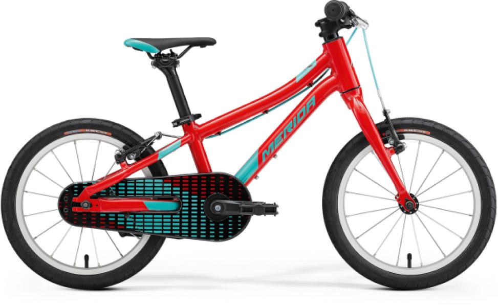 MERIDA 2022 MATTS J.16 UNI MATT TŰZPIROS (ZÖLDESKÉK)