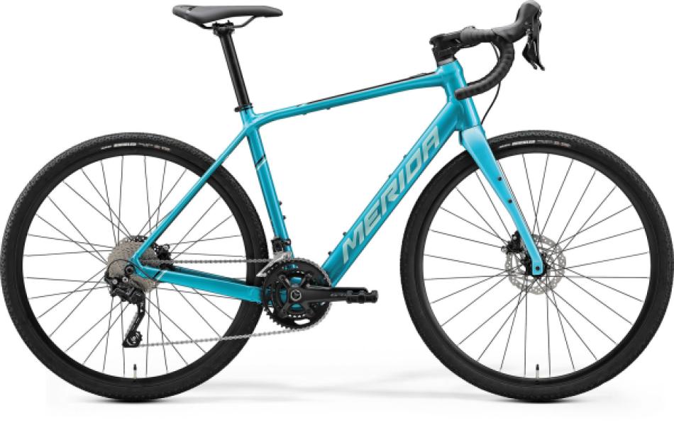 MERIDA 2022 eSILEX 400 S(49) ZÖLDESKÉK (VILÁGOS ZÖLDESKÉK/FEKETE)