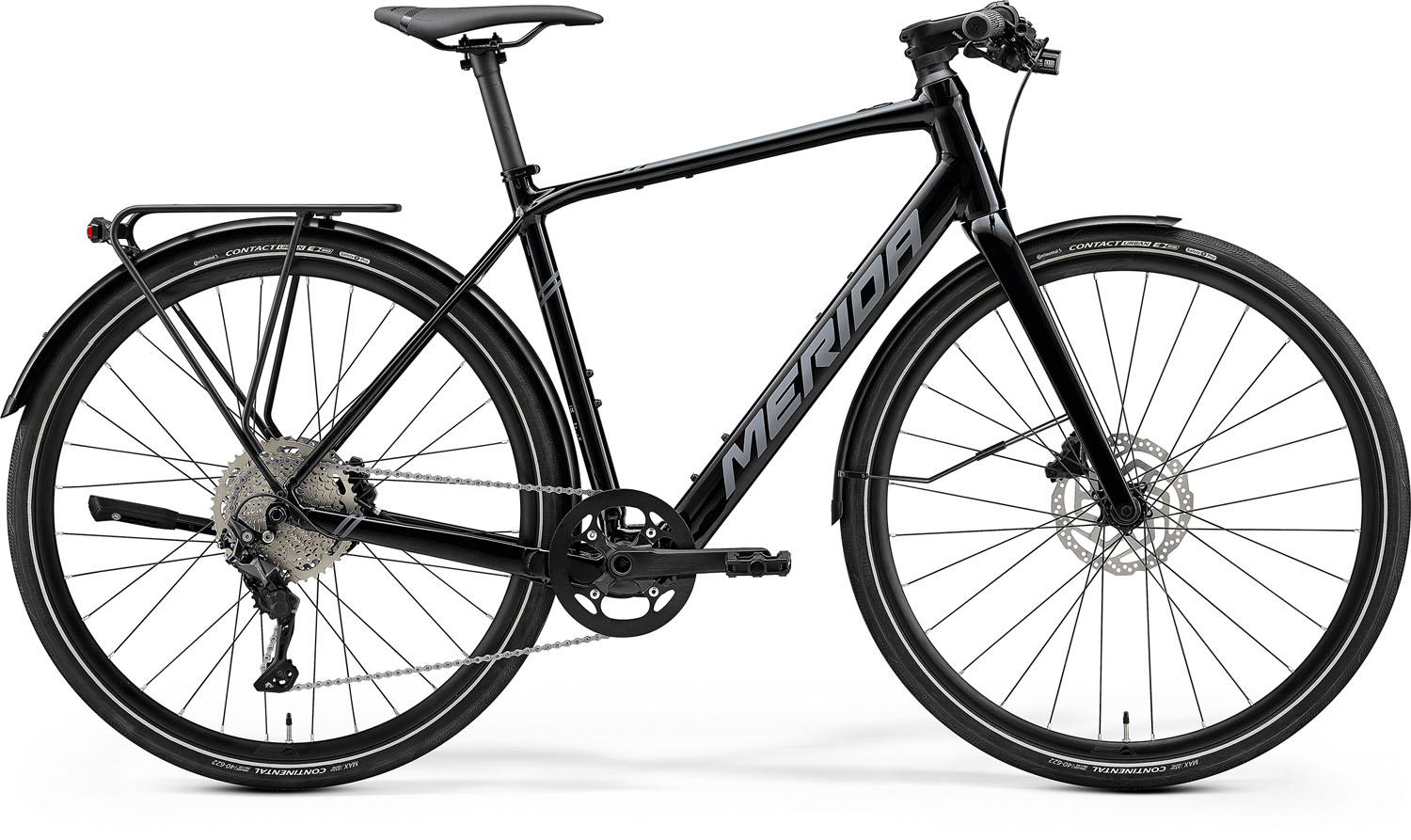 MERIDA 2022 eSPEEDER 400 EQ S(49) FÉNYES FEKETE (MATT SZÜRKE)