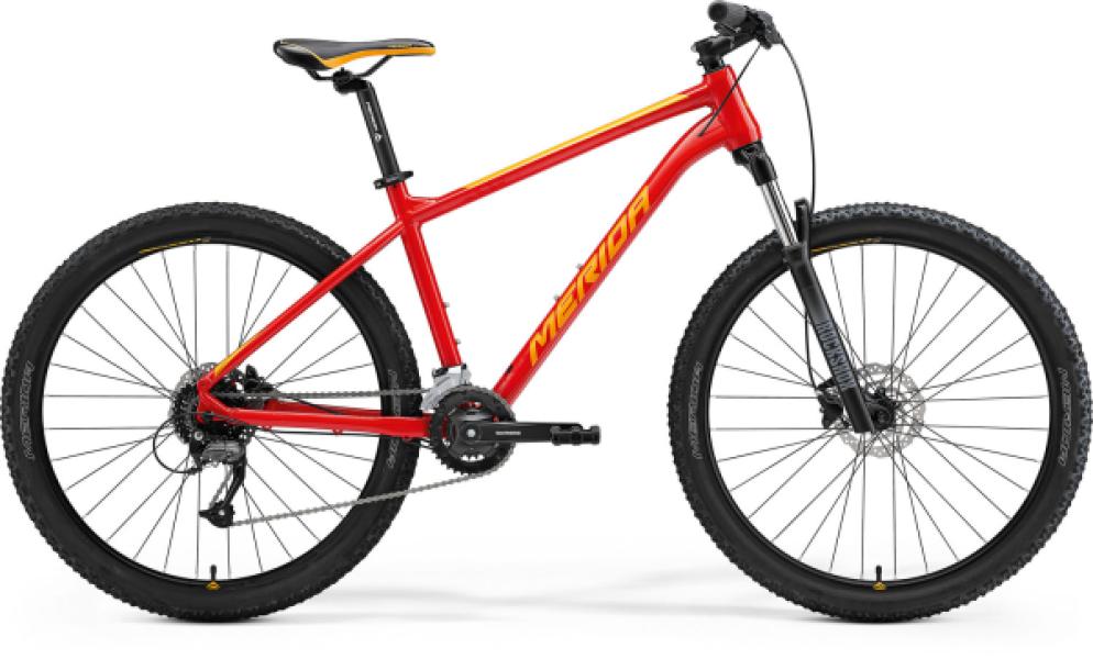 MERIDA 2022 BIG.SEVEN 60-2X XS TŰZPIROS (NARANCS)