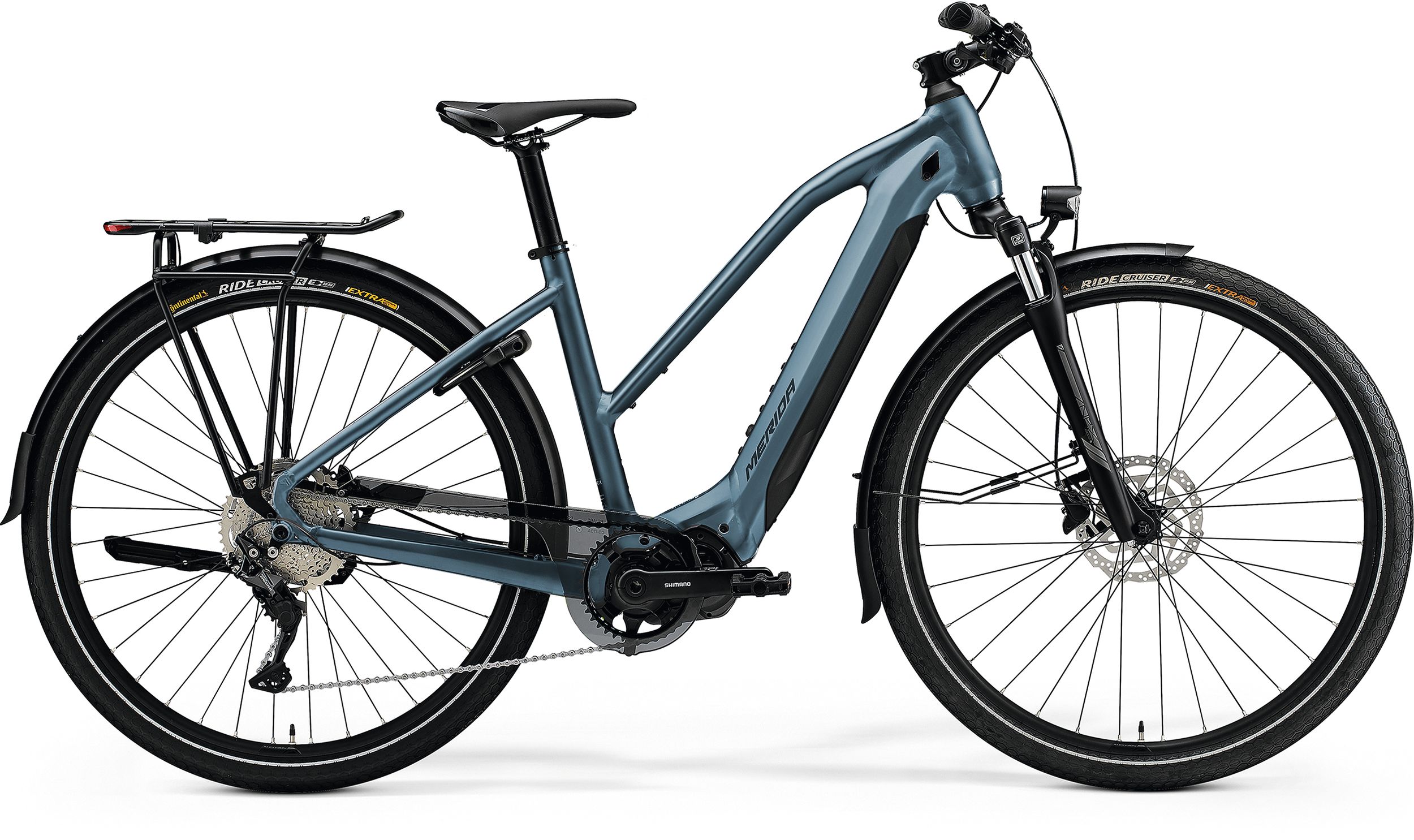 MERIDA 2022 eSPRESSO 500 EQ NŐI XS(43L) SELYEM ACÉLKÉK (FEGYVERSZÜRKE)