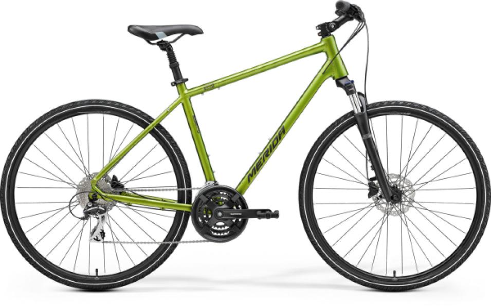 MERIDA 2022 CROSSWAY 20 XS(43) SELYEM ŐSZIZÖLD (FEKETE)