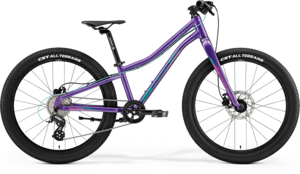 MERIDA 2022 MATTS J.24 PLUS UNI SÖTÉTLILA (RÓZSASZÍN/ZÖLDESKÉK)