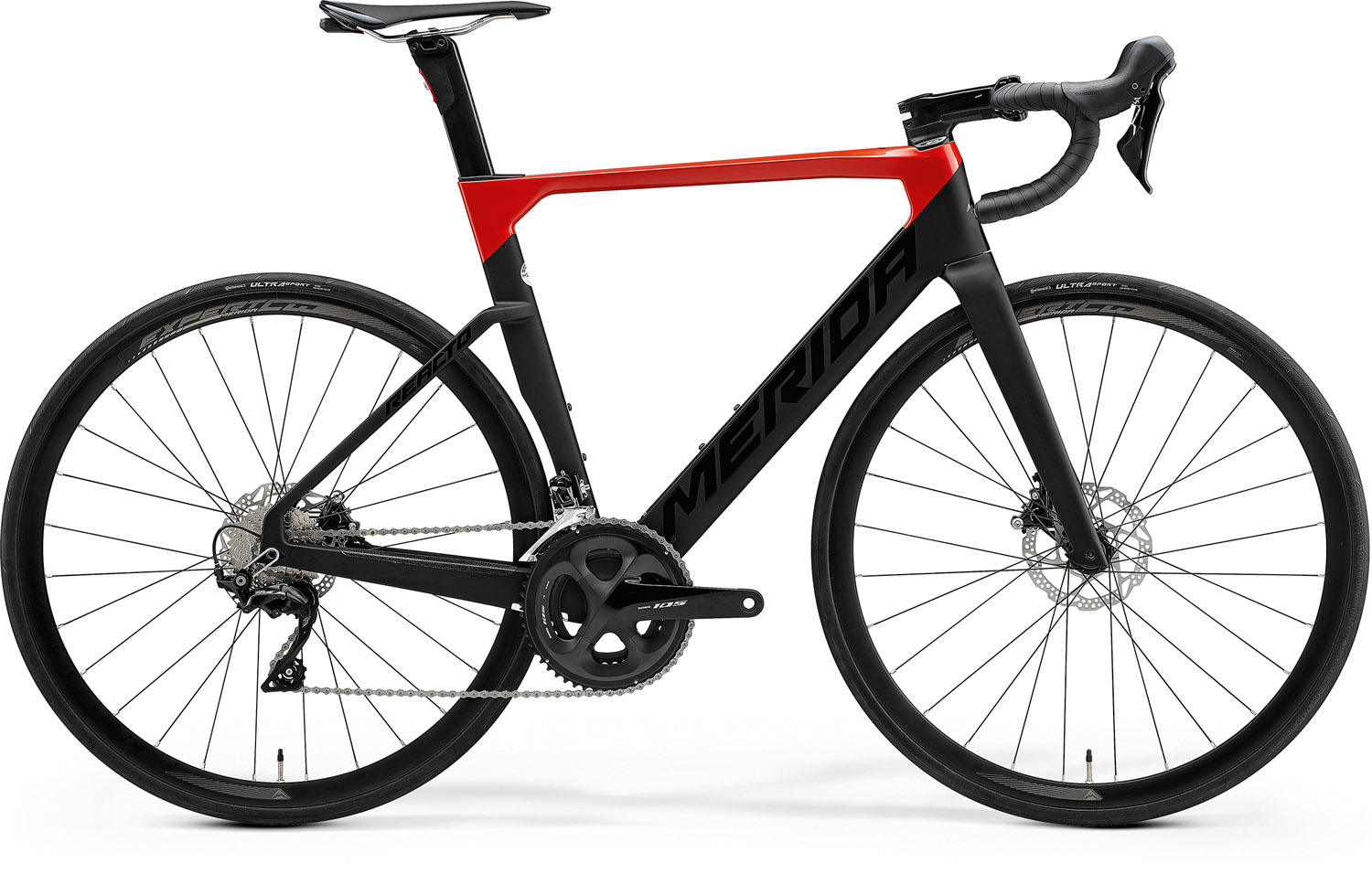 MERIDA 2022 REACTO 4000 L FÉNYES PIROS/MATT FEKETE