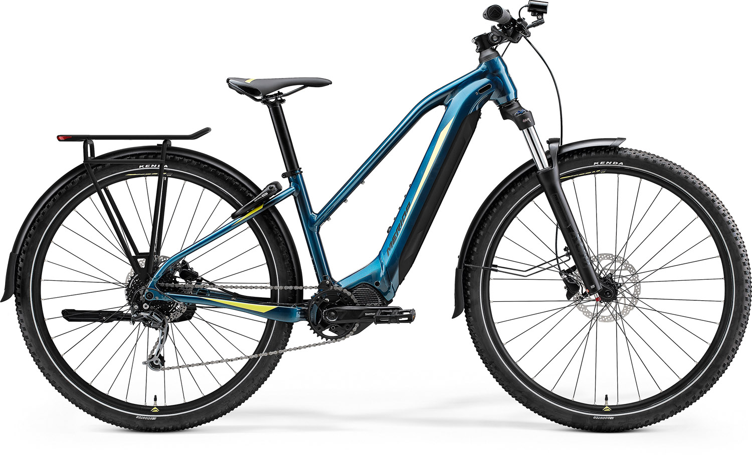 MERIDA 2022 eBIG.TOUR 400 EQ S(38) ZÖLDESKÉK-KÉK (LIME)