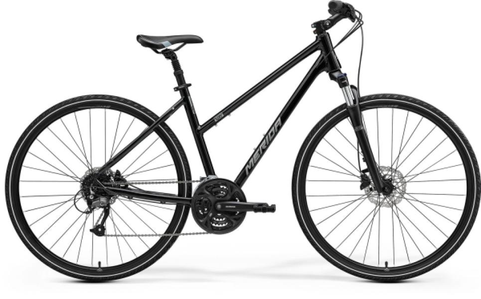 MERIDA 2022 CROSSWAY 40 NŐI S(L)(47L) FEKETE (EZÜST)