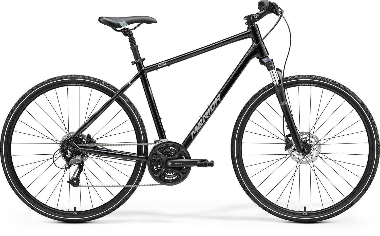 MERIDA 2022 CROSSWAY 40 XS(43) FEKETE (EZÜST)