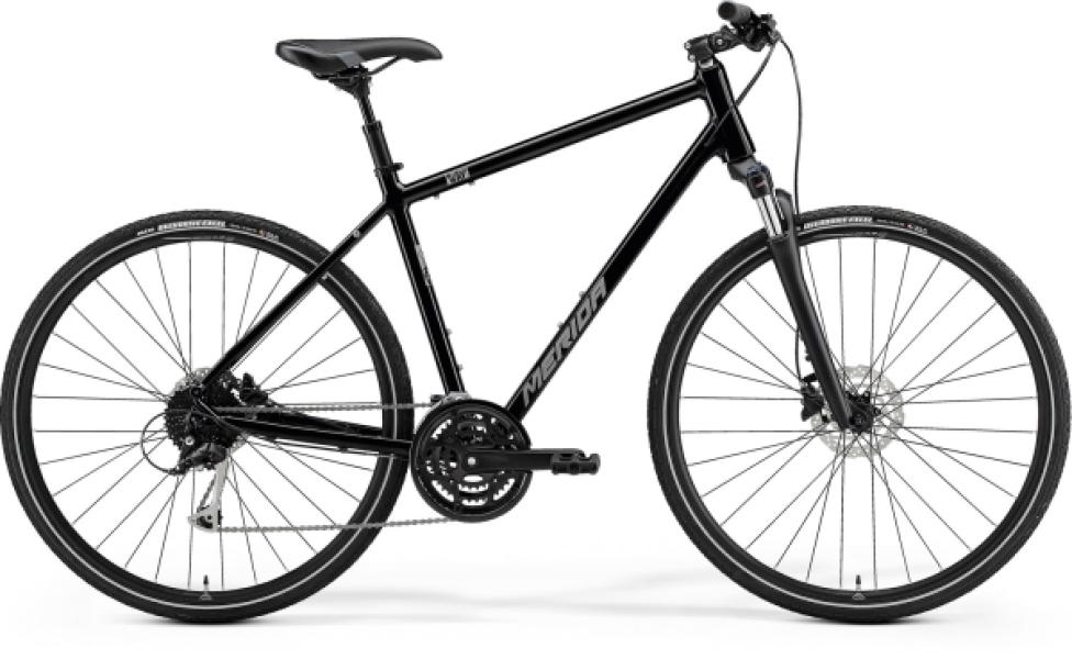 MERIDA 2022 CROSSWAY 100 S FÉNYES FEKETE (MATT EZÜST)