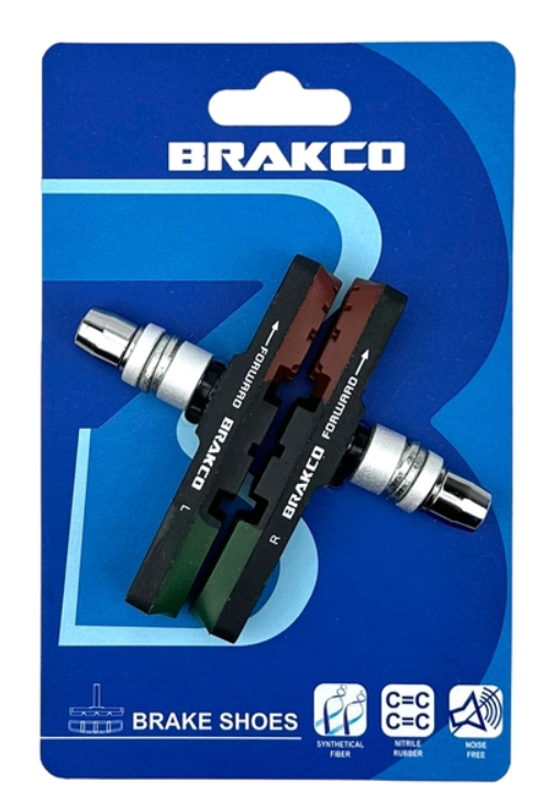 FÉKBETÉT BRAKCO 3 RÉTEGŰ V-FÉK 72 mm