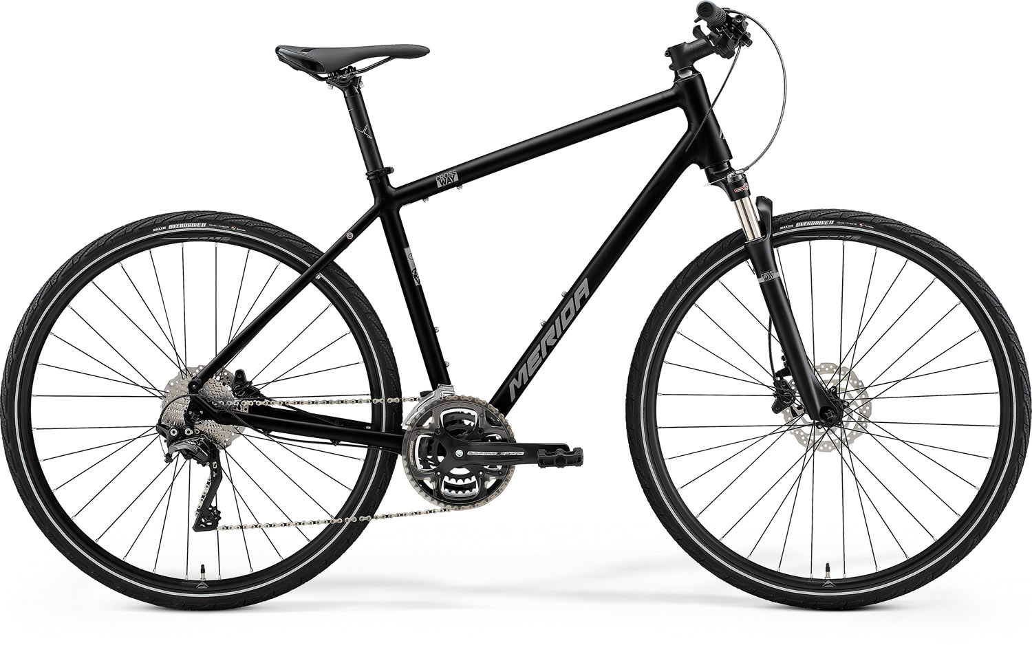 MERIDA 2022 CROSSWAY 500 S FÉNYES FEKETE (MATT EZÜST)