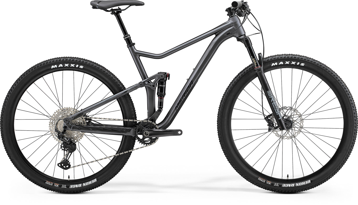 MERIDA 2022 ONE-TWENTY RC XT-ED S SELYEM SÖTÉTEZÜST (FEKETE)