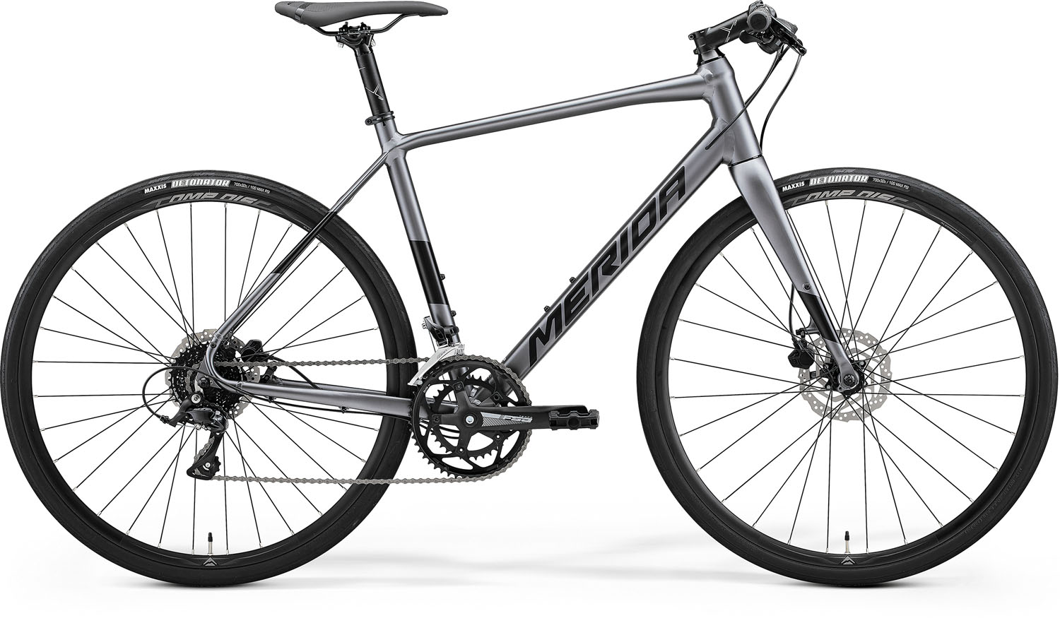 MERIDA 2022 SPEEDER 200 XS SELYEM SÖTÉTEZÜST (FEKETE)