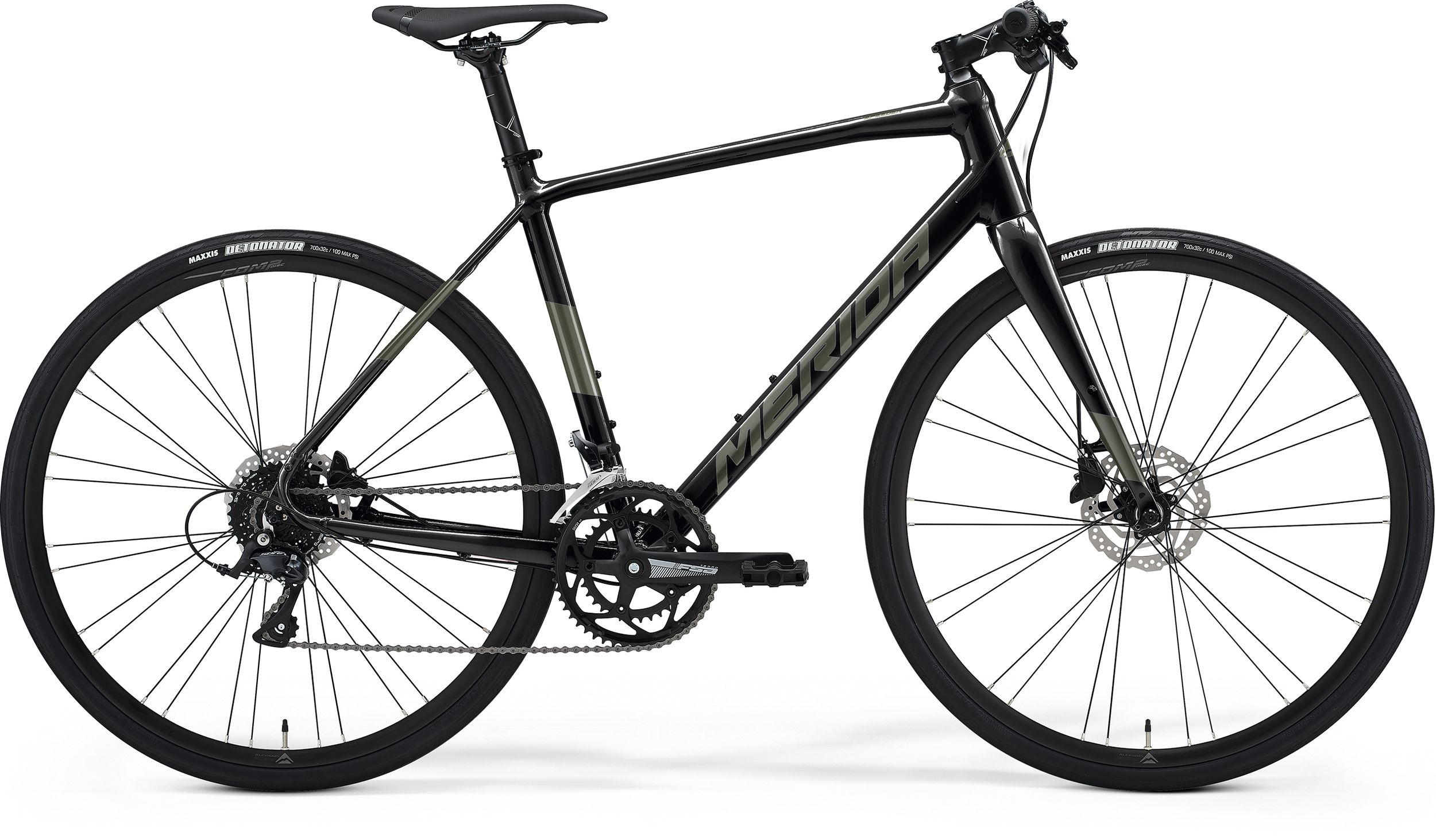 MERIDA 2022 SPEEDER 500 S SELYEM SÖTÉTEZÜST (FEKETE)