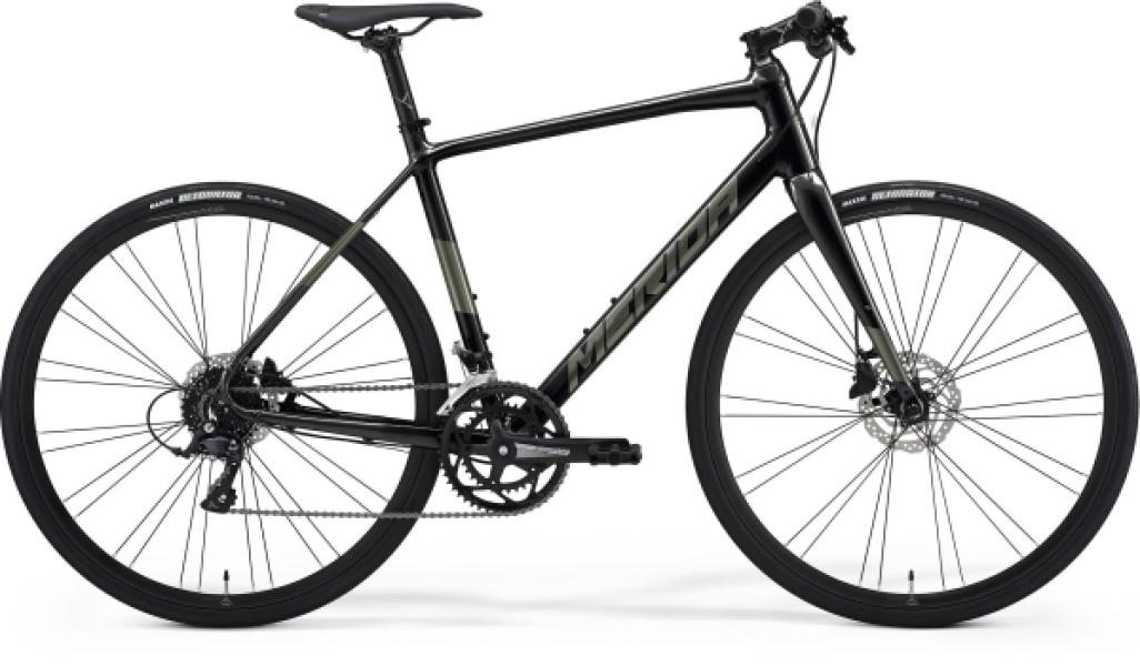 MERIDA 2022 SPEEDER 500 S SELYEM SÖTÉTEZÜST (FEKETE)