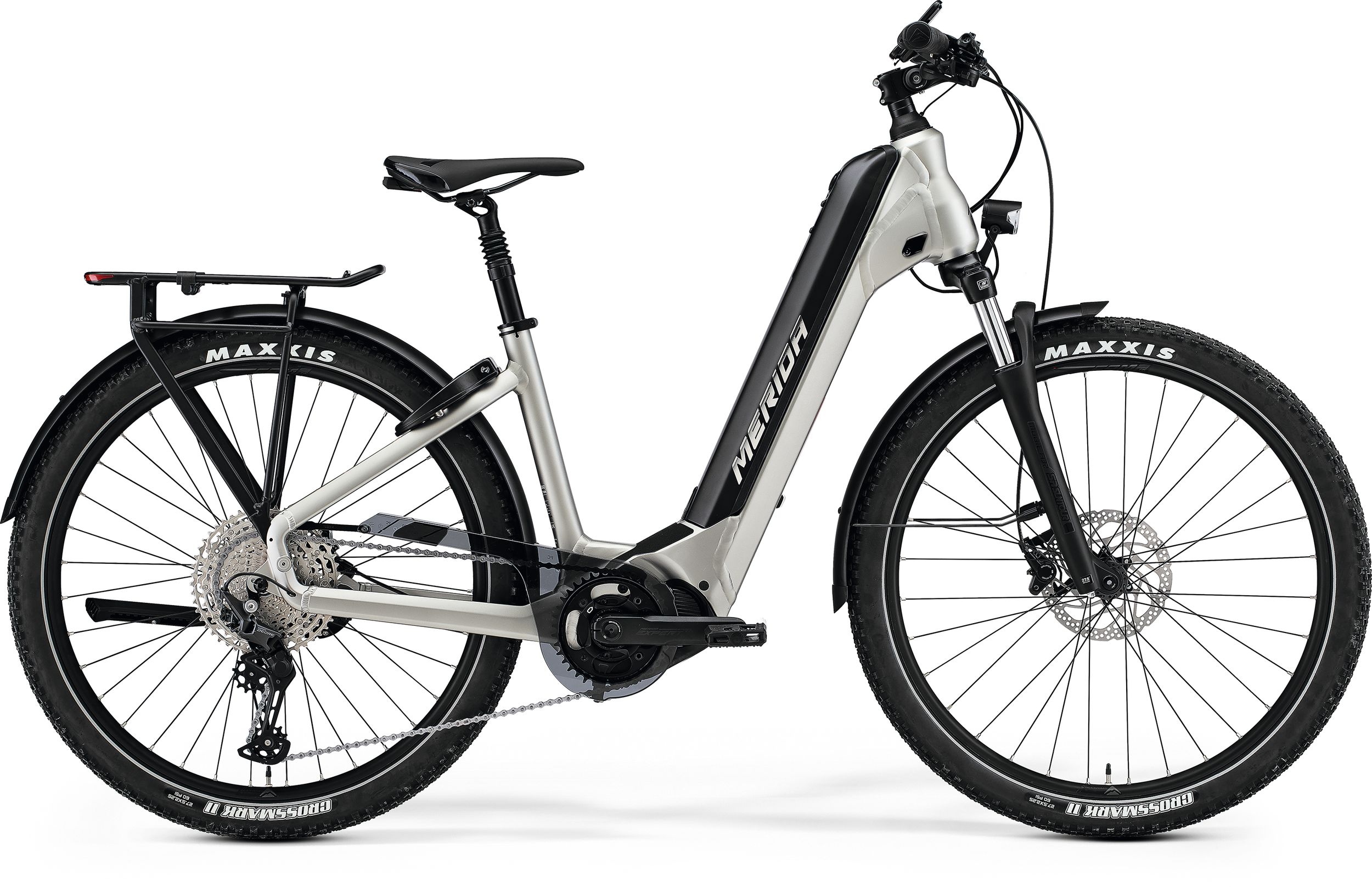 MERIDA 2022 eSPRESSO CC 675 EQ S(43) SELYEM TITÁN (FEKETE)