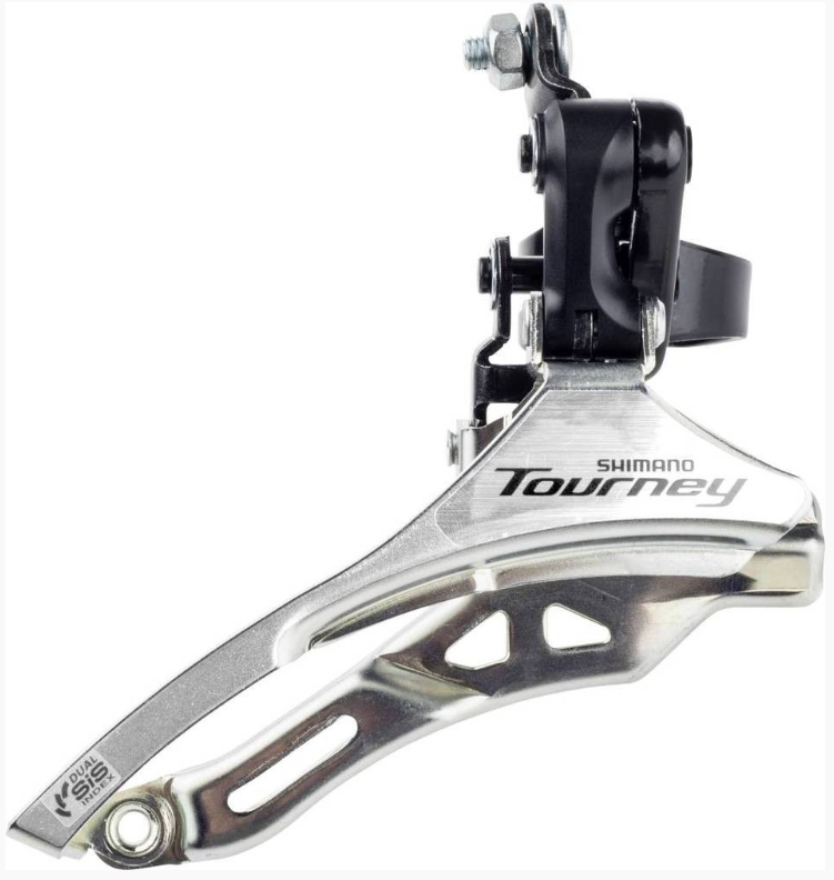 VÁLTÓ ELSŐ SHIMANO TY F-BIL AH-DS 28,6MM TRIPLA 42F 6/7-ES M°