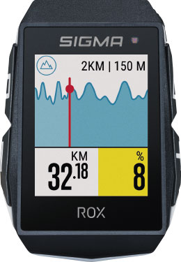 Computer SIGMA ROX 11.1 EVO GPS fekete