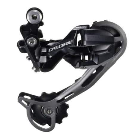 HÁTSÓ VÁLTÓ SHIMANO DEORE RD-M592 HOSSZÚ KANALAS  FEKETE SHADOW 9 SEBESSÉGES