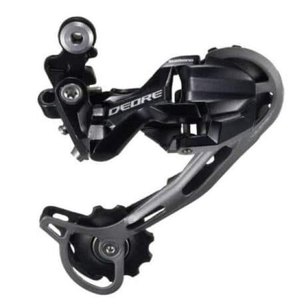 HÁTSÓ VÁLTÓ SHIMANO DEORE RD-M592 HOSSZÚ KANALAS  FEKETE SHADOW 9 SEBESSÉGES
