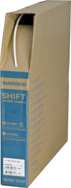 BOWDENHÁZ VÁLTÓ SHIMANO OT-SP41 WHITE FEHÉR MÉTERBEN