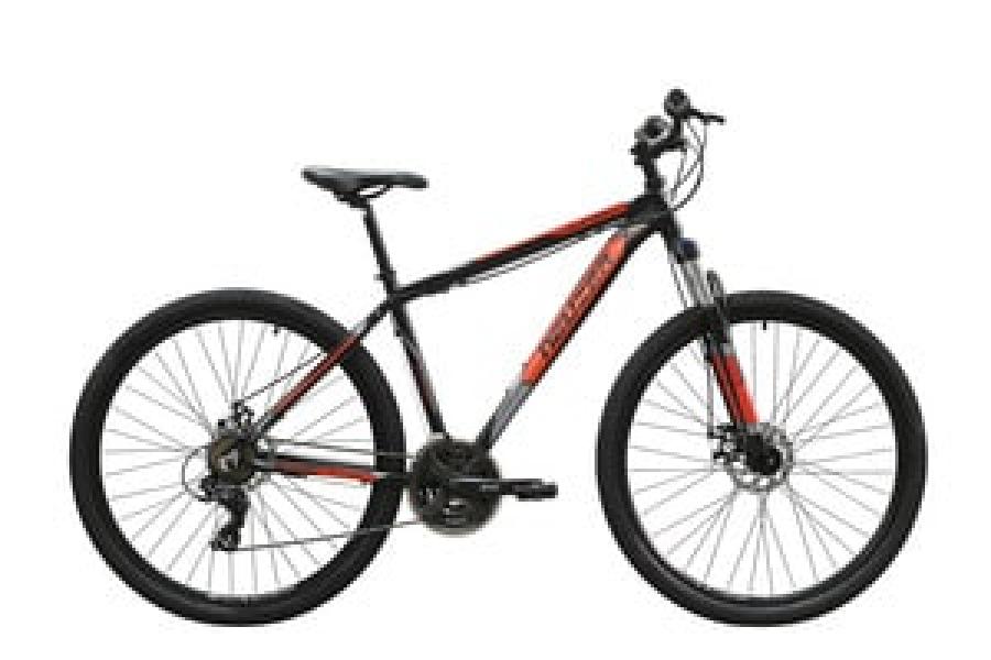 KERÉKPÁR NEUZER Jumbo Hobby Disc 29"  férfi fekete/piros-szürke 21" váz mérettel