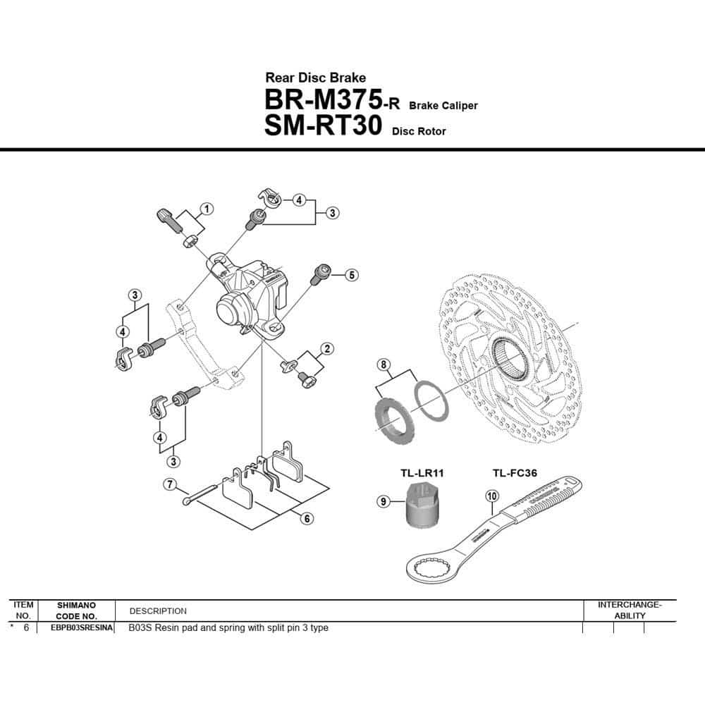 FÉKBETÉT SHIMANO  B05S TÁRCSAFÉKHEZ M525/515/495/475/465/416/415/375/486/485/446 / ZACSKÓS
