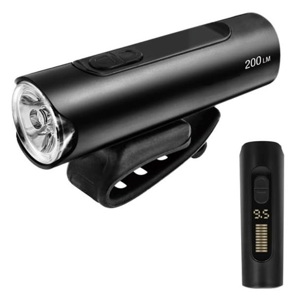 LÁMPA ELSŐ VELOTECH ULTRA 200 LUMEN  USB