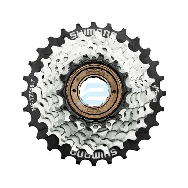 FOGASKOSZORÚ MENETES SHIMANO MF-TZ510 /7 14-28  EZÜST/FEKETE