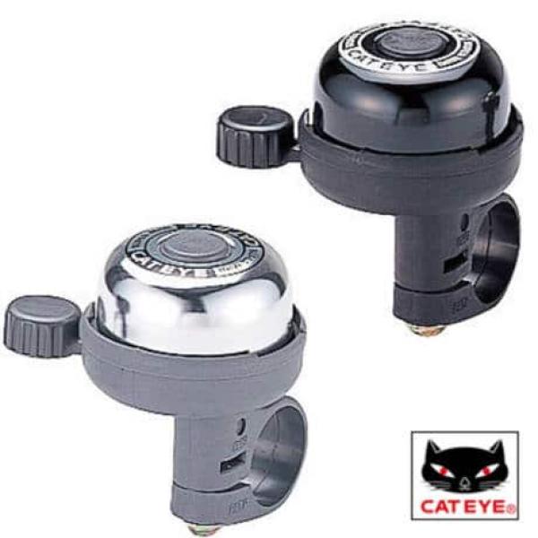 CATEYE CSENGŐ PB600 SUPER MINI BELL FEKETE ÉS SZÜRKE SZÍNEKBEN