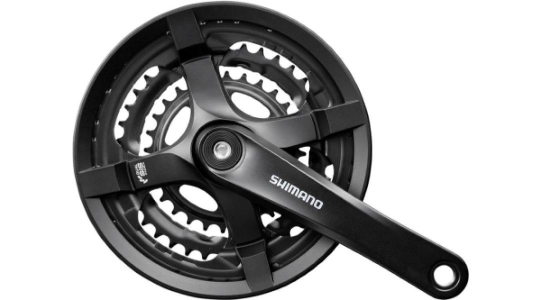 SHIMANO HAJTÓMŰ TY 175 MM-48X38X28F NÉGYZETKÚPOS FEKETE 6/7/8S LV