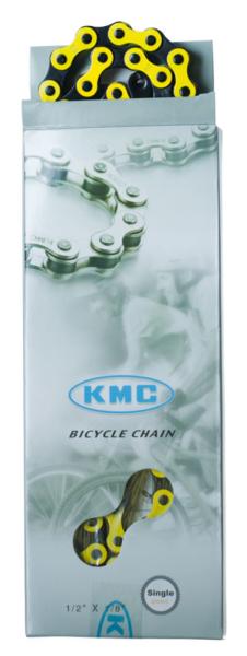 Lánc KMC Z510H fehér/fekete — 4