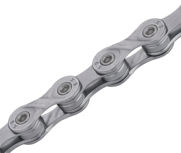 Lánc KMC X9 ezüst 1/2x1/128 116L — 2
