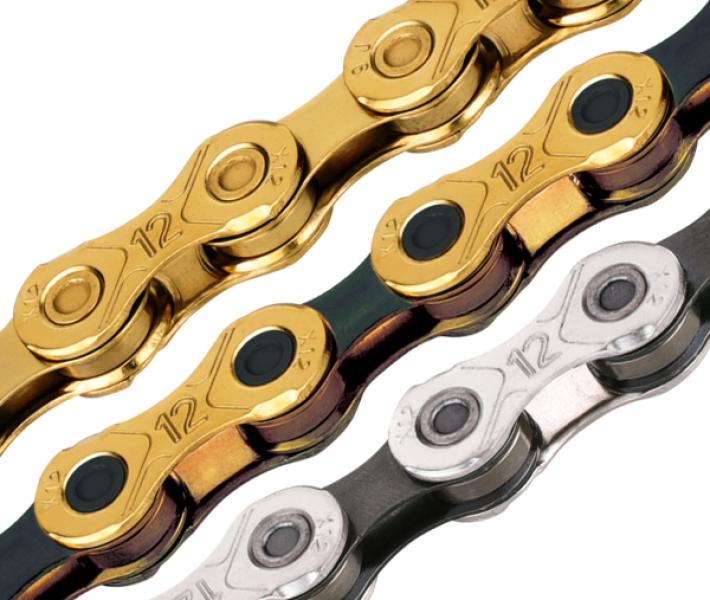 Lánc KMC X12-1 GOLD 1/2x11/128 126L — 2