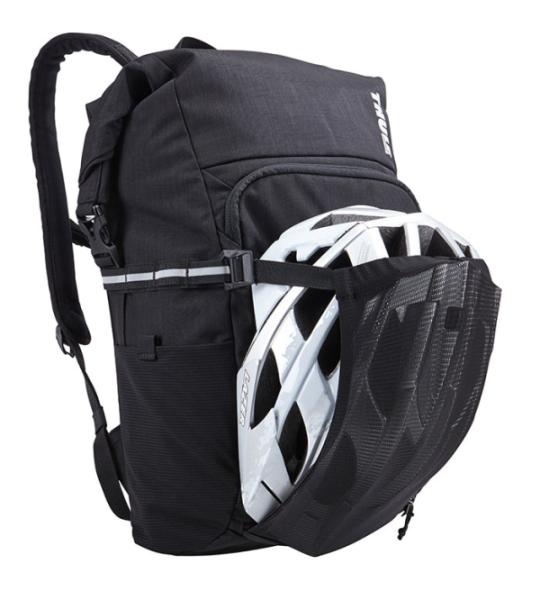 Hátizsák THULE PNP COMMUTER BACKPACK fekete esővédővel — 4