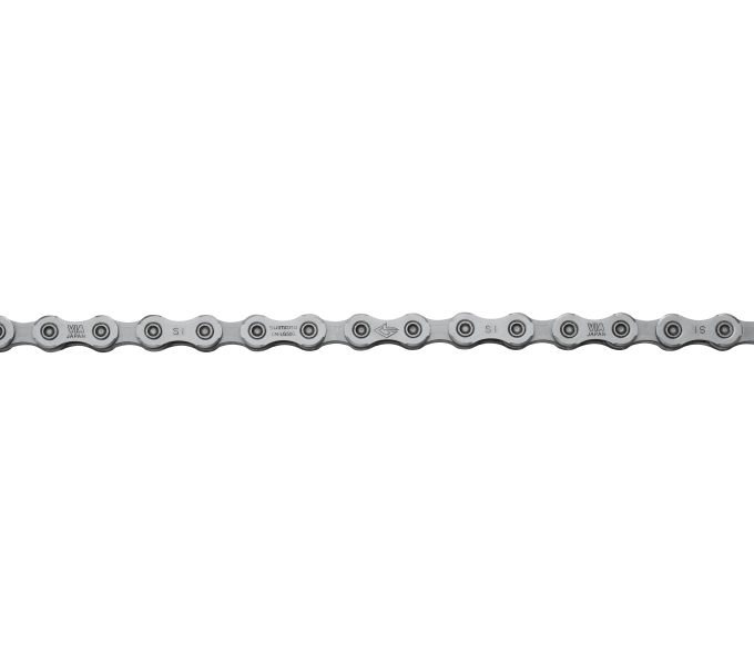 LÁNC  SHIMANO CN-LG500 9/10/11-ES 138 SZEMES LINKGLIDE,PATENTSZEMMEL, SZÜRKE