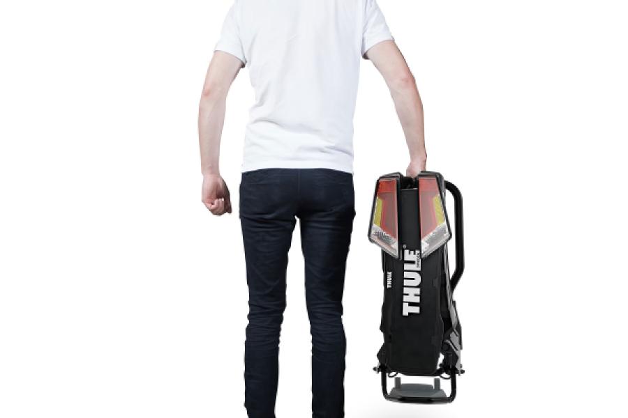 Kerékpárszállító THULE EASYFOLD XT vonóhorogra 2krp fekete 2krp 13pin fekete (táska tartozék) — 5