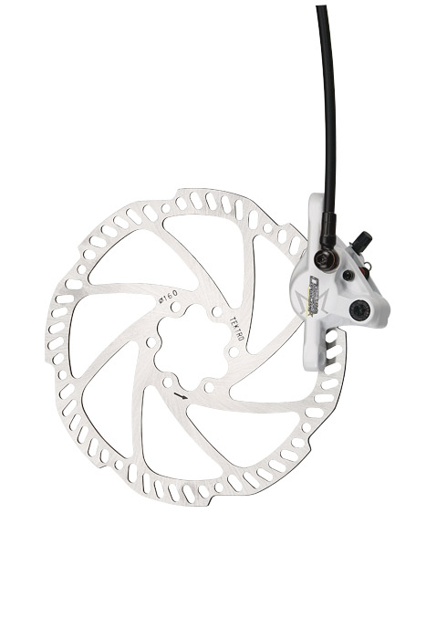 Tárcsafék TEKTRO ORION első 180 mm rotor fehér